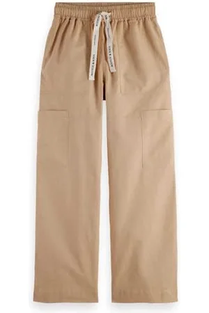 Scotch&Soda Noa High-Rise Wide-Leg Pull On Cargo Pant, , (M) W / 32L