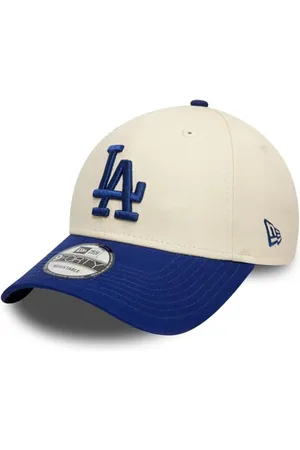 New Era Colour Block 9Forty regulowana czapka LA Dodgers beżowo-niebieska, rozmiar: OneSize, , M