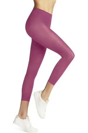 Falke Kobiety Legginsy Pure Matt 50 DEN Capri W Le Półprzezroczyste półprzezroczyste jednokolorowe 1 Para, , M-L