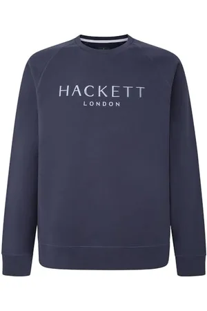 Hackett Męska bluza Jason Monk, niebieska (granatowa), XS, , XS