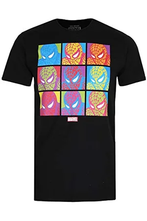 Marvel Męska koszulka POP Art Spidey, , M
