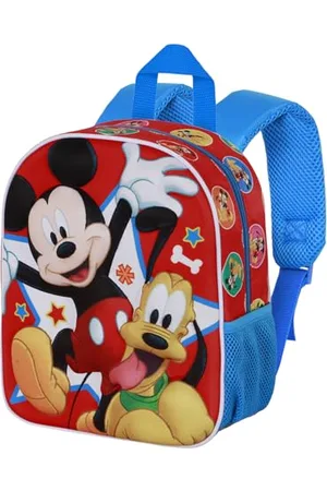 Disney Myszka Miki Star-Elite plecak 3D, wielokolorowy, 25 x 30 cm, pojemność 7 l, , Jeden rozmiar, Plecak Elite 3D
