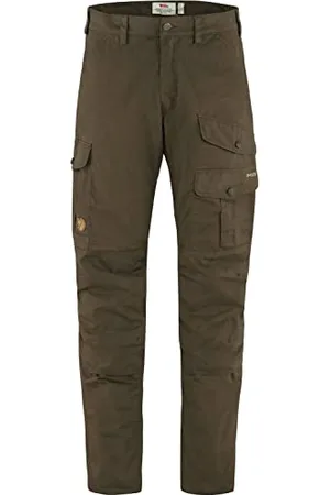 Fjällräven Męskie spodnie Barents Pro Hydratic TRS M, ciemnooliwkowa zieleń, 58