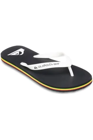 Quiksilver Męskie sandały Molokai Core, czarne/rasta, 44 EU, , 44 EU