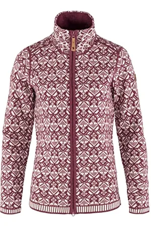 Fjällräven Fjallraven Damska bluza z dzianiny śnieżnej w kolorze fioletowym, XS
