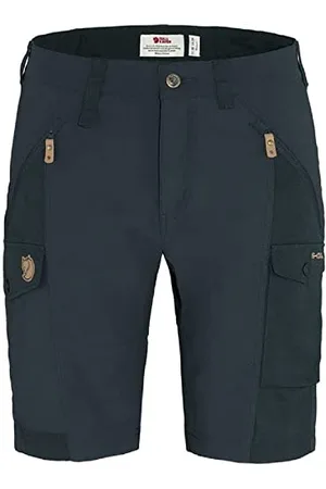 Fjällräven Damskie szorty Nikka Curved W, ciemnoniebieskie, 34