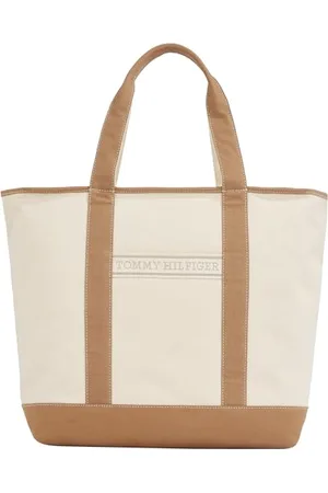 Tommy Hilfiger Damska koszulka TH SUMMER TOTE AW0AW17421, KHAKI (płótno safari), OS, , One Size