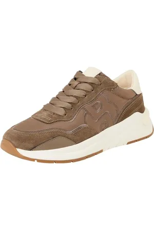 HUGO BOSS Damskie buty sportowe Skylar_Runn_flsdnyBB, średni brąz, 45, , 10 UK