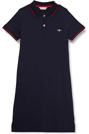 GANT Dziewczęca Fitted Polo Pique Dress sukienka, , 170