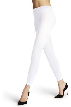 Falke Kobiety Legginsy Cotton Touch W Le bawełna jednokolorowe 1 Para, , L