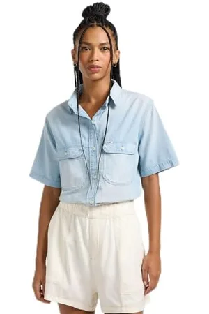Lee Chambray Utility Shirt, , L