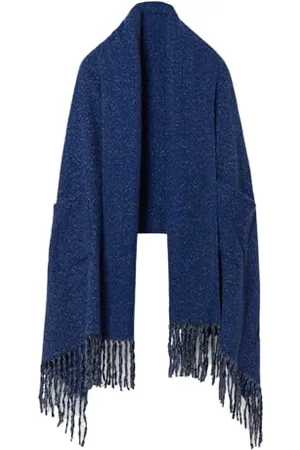 Desigual SCARF_COLORED POCKE, 5032 AZUL OSCURO, U, , jeden rozmiar