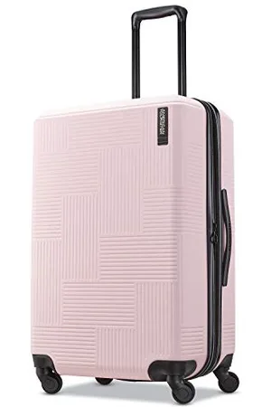 American Tourister Stratum XLT Poszerzana walizka z obrotowymi kółkami, Checked-Medium 24-Inch