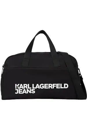 Karl Lagerfeld Nylon GYMBAG, , NYLON GYMBAG, BLACK