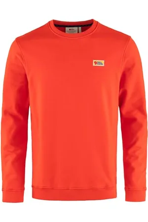 Fjällräven Fjallraven 87070-214 Vardag Sweater M Bluza męska Flame Orange rozmiar S