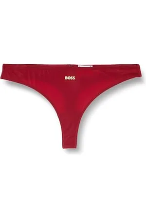 HUGO BOSS 3P Thong Micro Gift Tanga, Medium Red610, S Damski, , S