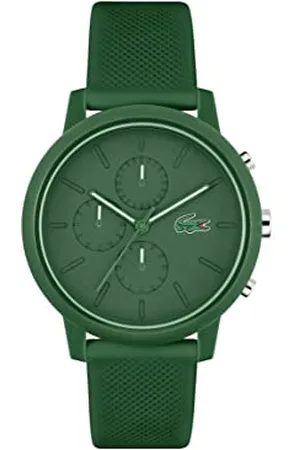 Lacoste .12.12, chronograf, zegarek kwarcowy dla mężczyzn, kolekcja z silikonową bransoletką, , Klasyczny