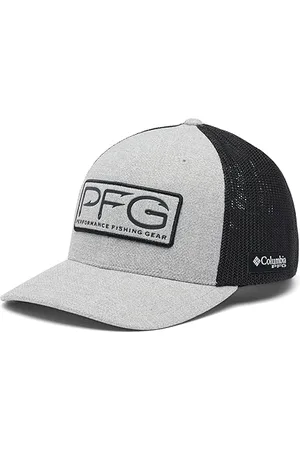 Columbia Unisex PFG Mesh Snap Back Hooks Ball Cap PFG Mesh Snap Back™ Hooks Ball Cap, , S-M