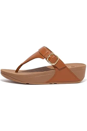 FitFlop Damski Lulu regulowane skórzane sandały na palce, , 36 EU