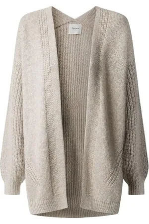 Pepe Jeans Damski kardigan Nica kardigan, beżowy (Candle White), M, , M