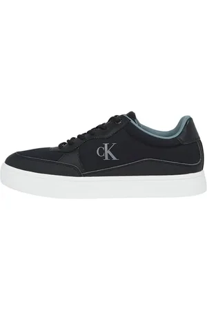 Calvin Klein CK JEANS Męski CLASSIC CUPSOLE TECH RIPSTOP YM0YM01202 Low Top, Czarny (Czarny/Jasny Biały/Trooper), 7 UK, , 39.5 EU