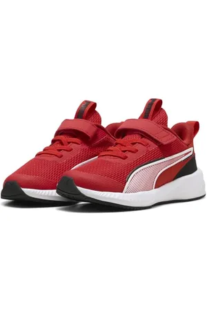 PUMA Flyer 3 AC+ PS Sneaker, dla wszystkich czasów, czerwone, czarno-białe, 12 UK, Na cały czas czerwony czarny biały, 31 EU