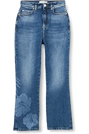 Pinko Belen Boot Cut Denim Laser TRO Dżinsy damskie, Pju_lavaggio Vintage Średni, 25