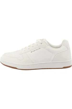 TOM TAILOR Męskie buty sportowe 5380280008, białe (white-honey), 45 EU, , 45 EU