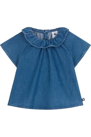 Petit Bateau Dziewczęca bluzka z krótkim rękawem, , 12 mesi