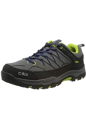 CMP Kids Rigel Low Trekking Shoes WP, buty unisex dla dzieci i młodzieży, 35ue morski graffite, 39 EU
