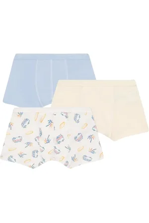 Petit Bateau Bokserki chłopięce (3 sztuki), , 4 lat