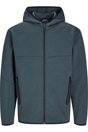 JACK & JONES Jcofusion Sweat Zip Hood Noos, , M