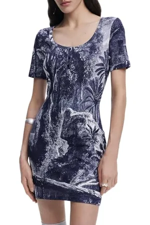 Desigual Vest_Tropic_LACROIX, 5000 Navy, XL, , XL