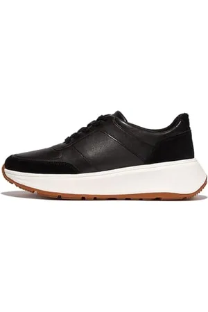 FitFlop Damskie buty sportowe F-Mode skórzane/zamszowe płaskie, , 42 EU