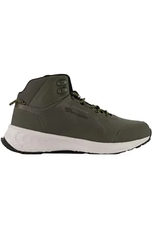 Champion Street Trek 3.0 Mid, Trampki Męskie, Oliwkowy/Żółty Zielony (GS522), 42.5 EU, , 42.5 EU