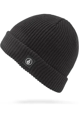 Volcom Damska czapka beanie z pełnym kamieniem, czarna, jeden rozmiar, , Rozmiar uniwersalny