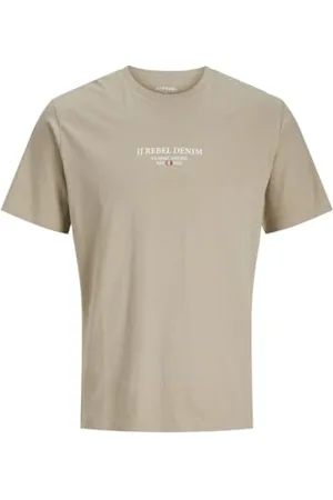 JJ Jrebjeans Rebel Print Tee SS O-Neck Noos, , M