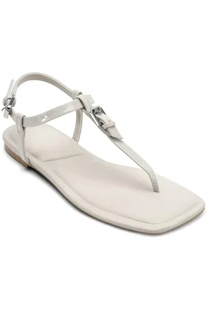 DKNY Damskie sandały DATTO Thong Flat Sandal, Soft White, 38,5 EU, , 38.5 EU