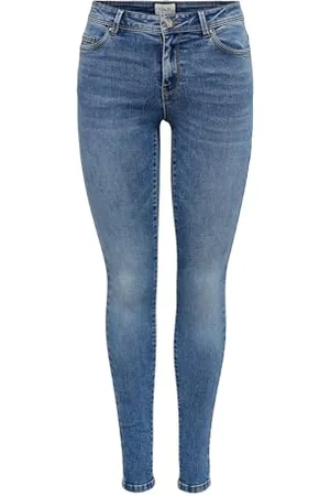 ONLY ONLWAUW MID Skinny DNM BJ370 NOOS, , (XS) W / 34L