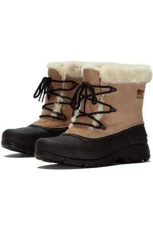 sorel Damskie buty zimowe Snow Angel, Brązowy korzeń, 37 EU