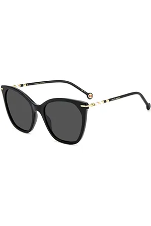 Carolina Herrera Damskie okulary przeciwsłoneczne Her 0091/S, czarne, 54