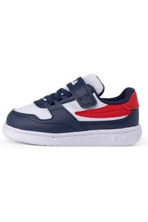 Fila Dziecko Fxventuno Velcro TDL Basket, Navy Red, 27 EU