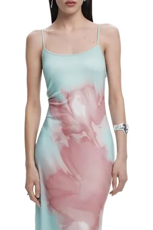 Desigual Vest_Lyon, 5013 Turkusowy, XS, , XS