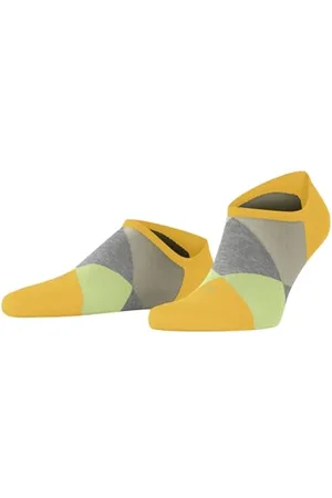 Burlington Mężczyźni Skarpety do trampek Clyde M Sn Bawełna krótkie z wzorem 1 Para, , 40-46