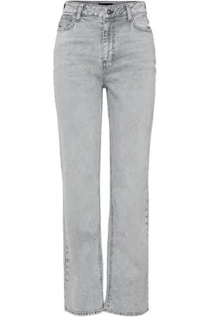 Pieces® Pckelly Hw Straight Jeans Lg Noos Bc, , 31W / 32L