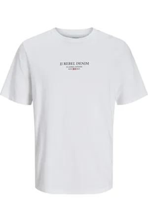 JJ Jrebjeans Rebel Print Tee SS O-Neck Noos, , M