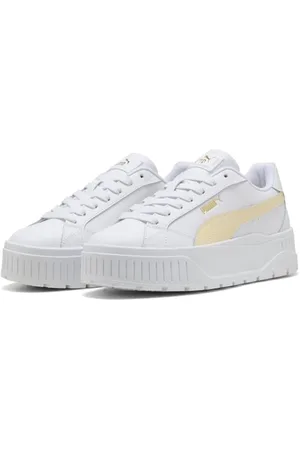 PUMA Damskie buty sportowe Karmen II L, biało-kremowe, waniliowe, 3 UK, Biała kremowa wanilia, 35.5 EU