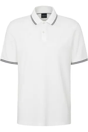 Bugatti Męska koszulka polo basic, z krótkim rękawem, nowoczesny krój, , M
