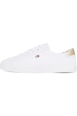 Tommy Hilfiger Damskie sznurowane trampki Vulc Canvas Fw0fw08647 Low Top, , 38 EU