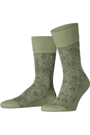 Falke Mężczyźni Skarpety Mosaic Floor M So bawełna len z wzorem 1 Para, , 45-46